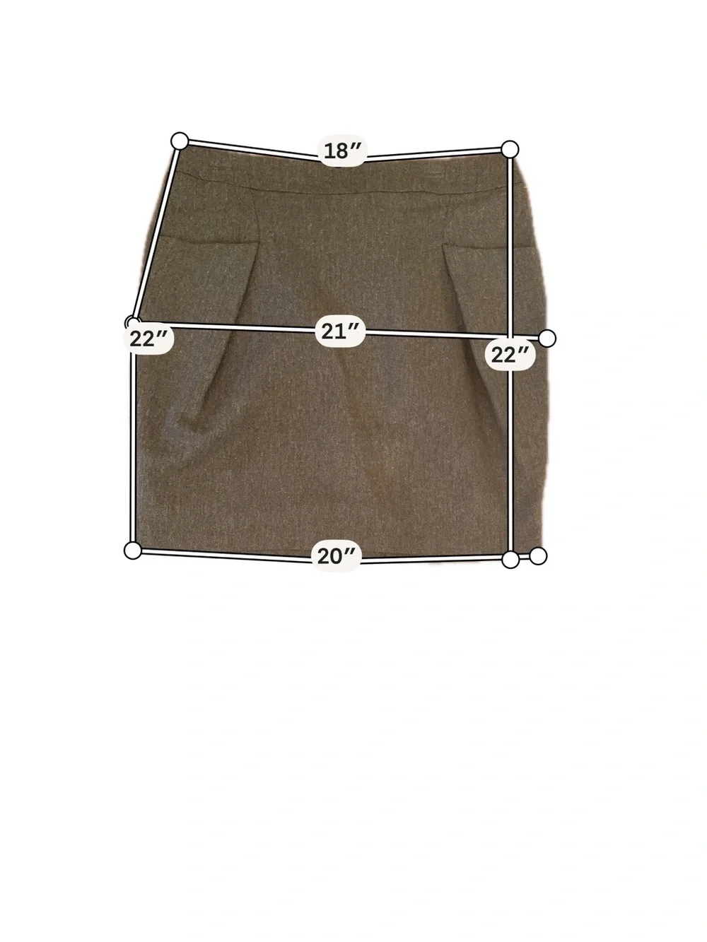 Brown skirt